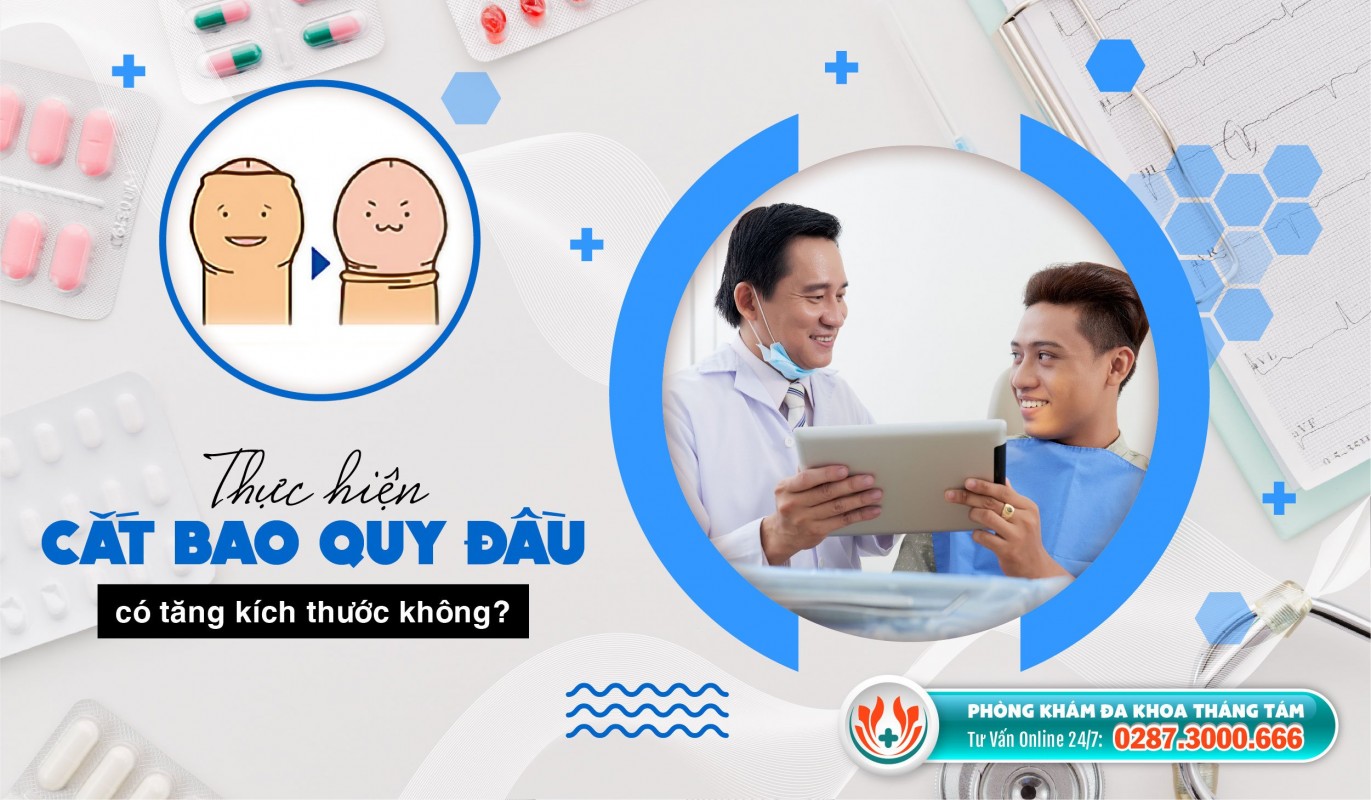 Cắt bao quy đầu có giúp cậu nhỏ tăng kích thước không? Nên cắt bao quy đầu ở đâu